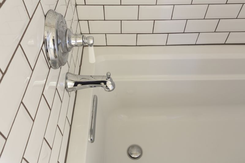 Refinished Bathtub Surface Close-up